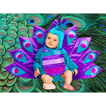 Peacock Halloween Costume Baby - Unique Costume 6-18 Month