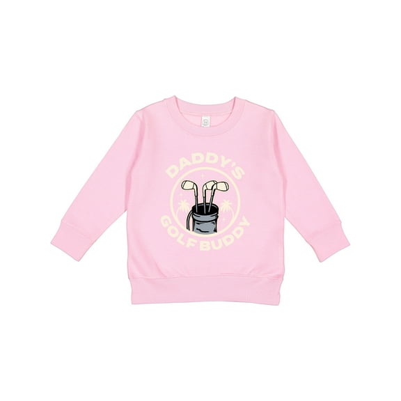 Inktastic Daddy Golf Buddy Toddler Sweatshirt