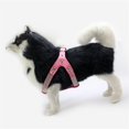 thumbnail image 3 of Juego de correa de arnés de chaleco de perro suave y duradero para entrenamiento diario caminar Negro l Zulema Juego de arneses para perros y correas, 3 of 8