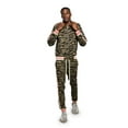 thumbnail image 4 of Men's Tiger Camo Track Suit Set with Drawstring Waistband ST568 - Tiger Camo - Medium, 4 of 7