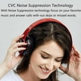 thumbnail image 6 of B39 RGB Luminous Wireless Gaming Headset, Bluetooth 5.0 Stereo Headphone Foldable Earphone with Mic for PS4 Xbox360 PC Mac SmartPhone, 6 of 7