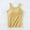 Yellow, variant on USSUMA Womens Tank Tops Womens Summer Tops Women's Straight Neck Suspender Solid Color Breast Pad Camisole Top Underneath Women Sales Womens Tops Women's Tank Tops Solidcolor