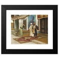thumbnail image 2 of Rudolf Ernst 24x20 Black Modern Framed Museum Art Print Titled - Leaving the Mosque, 2 of 5