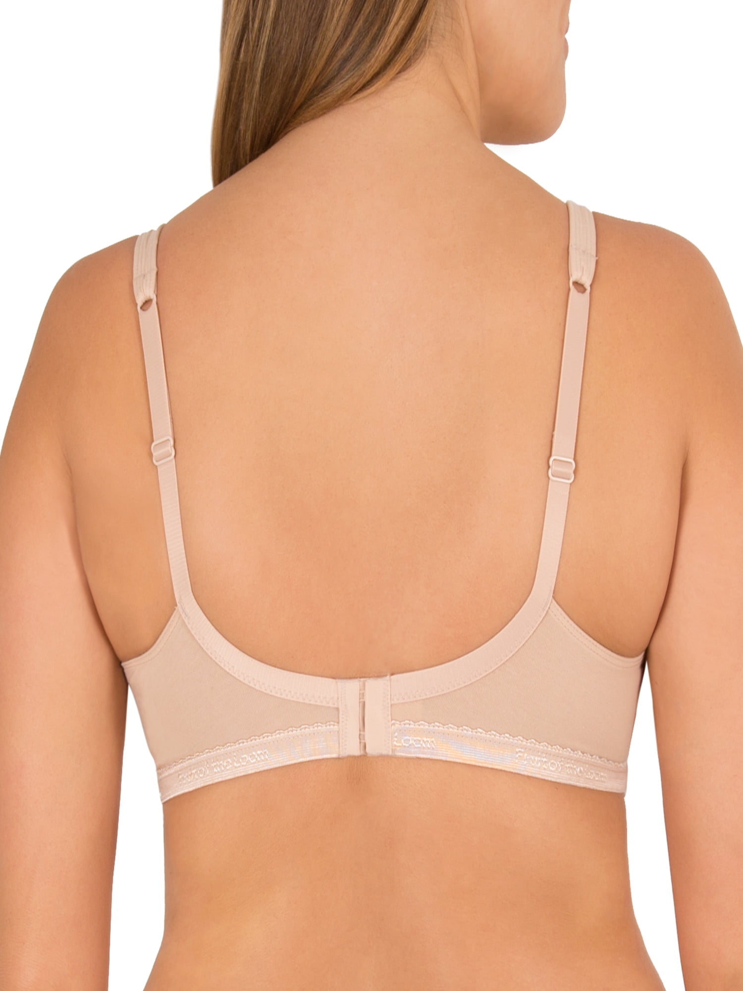 Fruit of The Loom Women's Cotton Stretch Extreme Comfort Bra, Style 9292PR,  2-Pack 