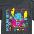 thumbnail image 3 of Disney - Lilo & Stitch - Drop The Beat - Men's Short Sleeve Graphic T-Shirt, 3 of 5