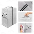 thumbnail image 4 of Kingshion Ice Cream Maker Cubierta antipolvo compatible con Ninja NC501 CREAMi Deluxe 11 en 1 máquina para hacer helados y golosinas congeladas para helados/Ninja NC301 CREAMi Ice Cream Maker - Gris c, 4 of 5