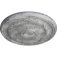 thumbnail image 3 of Ekena Millwork 15 7/8"OD x 1 1/2"P Kepler Traditional Ceiling Medallion (For Canopies up to 3 3/4"), Hand-Painted Ultra Pure White Crackle, 3 of 5