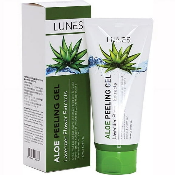 Lunes Aloe Peeling Gel 6.08oz  180ml