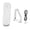 White, variant on YAHHU Clear Sound Wall Telephone Built-in Dial Pad, Noise Cancelling Corded Landline Phone with Pause and Redial Function White (7.87 inches / 20 cm)
