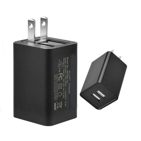 CJP-Geek Travel Wall 2 USB Ports Charger Power Supply For Seagate GoFlex Satellite 1AYBA1 1AYBP1-500 500 GB HDD Mobile Wireless Storage Hard Drive HD (excluding USB cable)