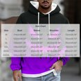 thumbnail image 3 of Yaoyar Men's Halloween Print Hooded Long Sleeve Sweatshirt, Casual Pullover Top with Spooky Graphic for Fall Festive Wear, 3 of 6