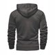 thumbnail image 3 of MHFRRA Sudadera con Capucha Informal para Hombre, Moderna, Cómoda, de Mezcla Suave, de Manga Larga, para Uso Diario Gris, 3 of 3