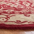 thumbnail image 6 of SAFAVIEH Anatolia Lysette Floral Area Rug, Red/Ivory, 9' x 12', 6 of 7
