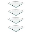 thumbnail image 2 of Shelf Organizerfor Inside Shower,4pcs Glass Corner Shelf Corner Shower Storage Organizer Wall Mounted Shelvesfor Bathroom Advanced Technology, 2 of 10