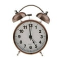 thumbnail image 4 of 3.5inch Quiet Metal Double Bell Alarm Clock Bedside With Nightlight #1 1, 4 of 8