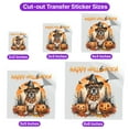 thumbnail image 5 of Happy Halloween Boxer Witches Hat Pumpkin Carving Cutout Transfer Sticker Boxers Dog Lover Gifts Idea Transparent Decal Art Decor - 02019, 5 of 5