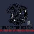 thumbnail image 3 of CafePress - Chinese New Year Of The Dragon Kids Sweatshirt - Kids Sweatshirt, Youth Crew Neck Sweatshirt, 3 of 4