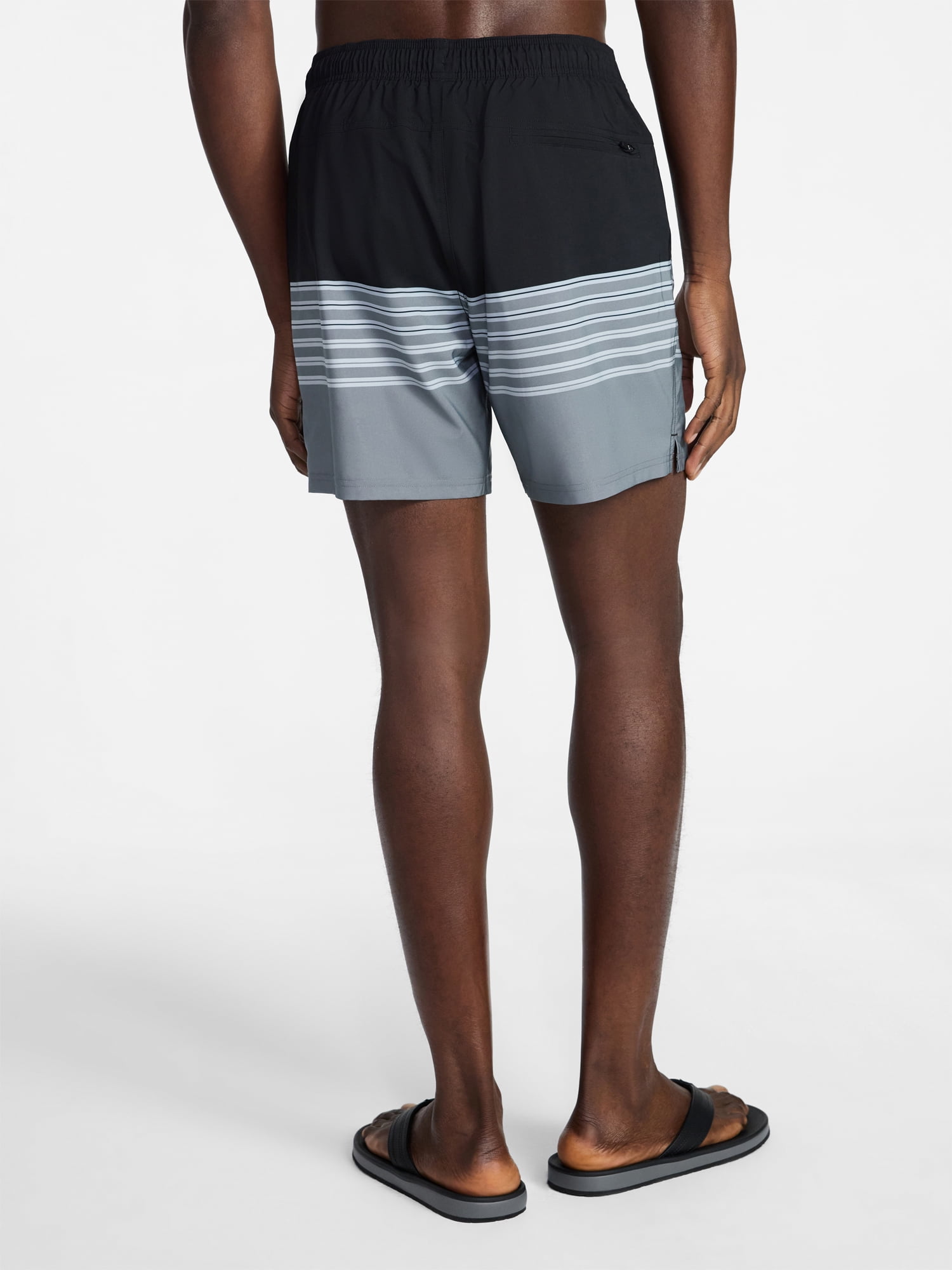 George Men's and Big Men's Performance Lined Swim Trunks, 5" Inseam, Sizes S-3XL