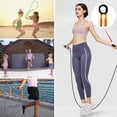 thumbnail image 5 of Cuerda para saltar, mango ponderado digital, cuerda para saltar con contador de calorías para entrenamiento físico, 5 of 5