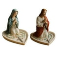 thumbnail image 6 of Christian Resin Prayer Bead Holder, Heart-Shaped Base, Religious Decoration, Prayer Room Gift, 6 of 7