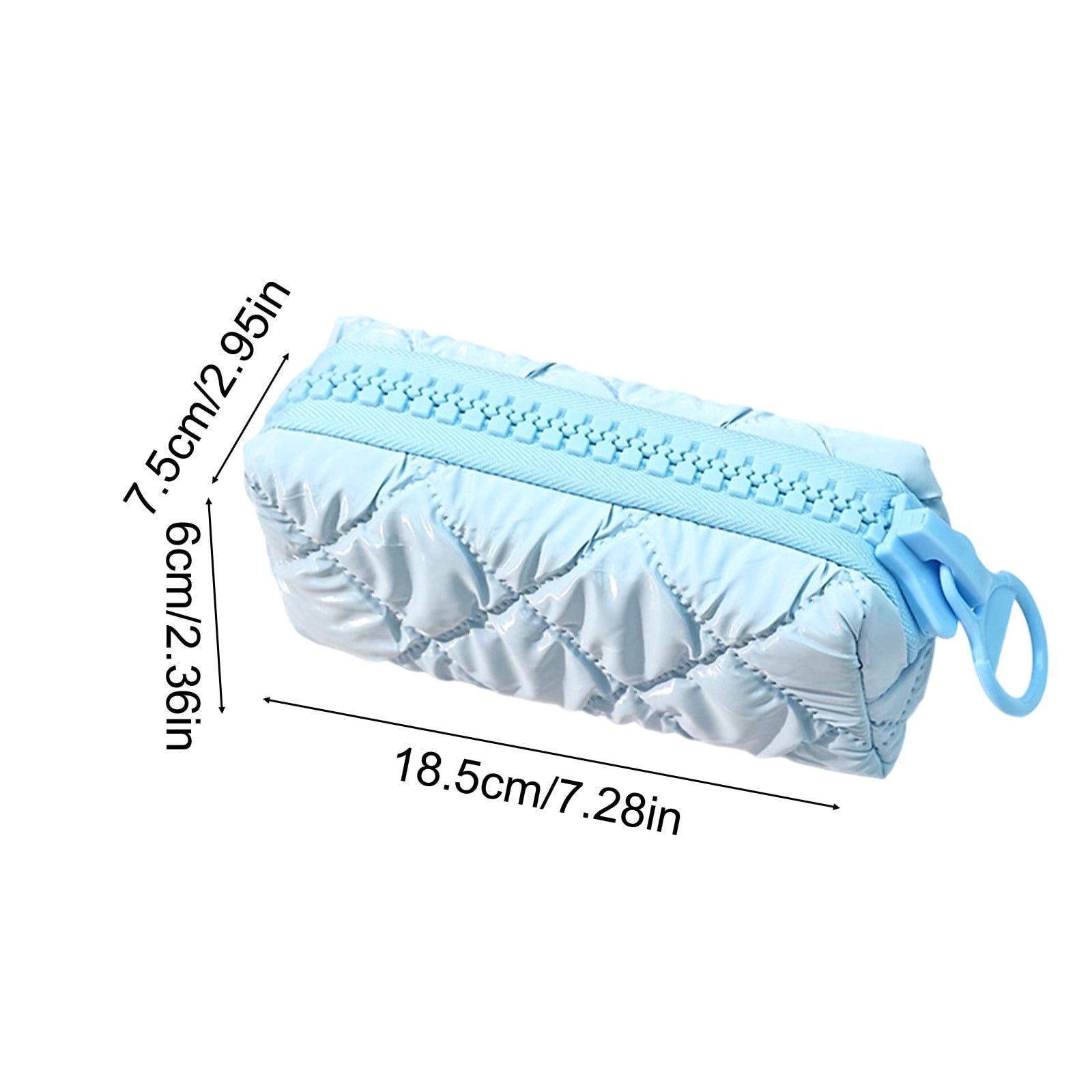 Fufafayo Pencil Case Large Capacity, Teen Stationery Storage Bag, Soft Zipper Cosmetic Organizer for Study Office Travel
