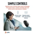 thumbnail image 5 of Poly Voyager Legend Wireless Headset (Plantronics) - Single-Ear via Bluetooth w/Noise-Canceling Mic - Voice Controls - Mute & Volume Buttons - Ergonomic Design -Connect to Mobile/Tablet, 5 of 11