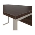 thumbnail image 6 of Hybrid 48W x 30D Computer Table Desk in Black Walnut - Engineered Wood, 6 of 8