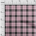 thumbnail image 1 of oneOone Silk Tabby Fabric Tartan Check Print Fabric By The Yard 42 Inch Wide, 1 of 4