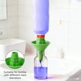 thumbnail image 4 of 1 Pack Universal Bottle Emptying Transfer Kit, Reusable Bottle to Bottle Connector Funnel, Effortless Liquid Transfer for Soap, Shampoo, Lotion, Oil, 4 of 7
