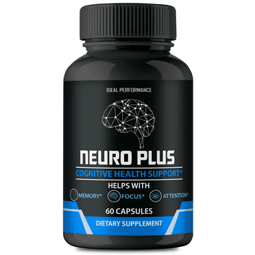 Neuro Plus Brain Supplements for Memory and Focus Capsules, NeuroPlus Advanced Formula Brain Health Support Pills (60 Capsules)