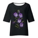 thumbnail image 4 of Fiudx Ofertas Del Día Blusa Holgada con Estampado de Manga 3/4 para Mujer, Estilo Informal, con Estampado de Alzheimers, 4 of 4