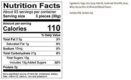 Tootsie Roll 280 Count Tub, Chocolate, 3" Long Pieces, 98 Ounce Jar
