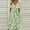 R-Green, variant on Women's Ladies Plus Size Teenager Casual Dresses Loose Stripe Sleeveless V-Collar Casual Summer Dresses for Older Women Long Dress Maxi Dress