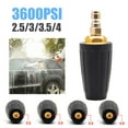 thumbnail image 4 of YeekTok Rotating Turbo Nozzle, Pressure Washer Turbo Nozzle, 3000 PSI 2.5 GPM 1/4", 4 of 9