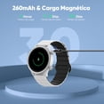 thumbnail image 3 of FreshFun 2024 Smartwatch Pulsera Deportiva Mujer Hombre Llamada Bluetooth Reloj Inteligente IP67 Correa Magnética Pantalla 1.39 Inch Monitoreo Ritmo Cardíaco Presión Arterial Sueño (2Correas), Blanco, 3 of 5