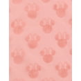 thumbnail image 4 of Disney Minnie Mouse French Terry Drop Shoulder T-Shirt and Dolphin Shorts Outfit Set Infant to Little Kid, 4 of 5