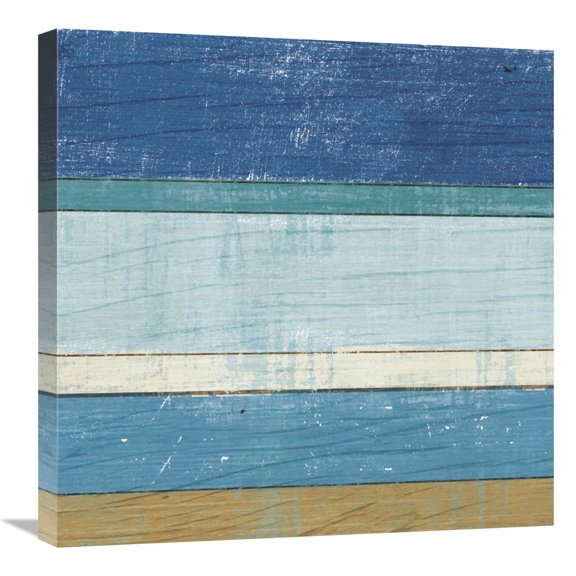 Global Gallery's 'Beachscape VI' By Michael Mullan Stretched Canvas Wall Art