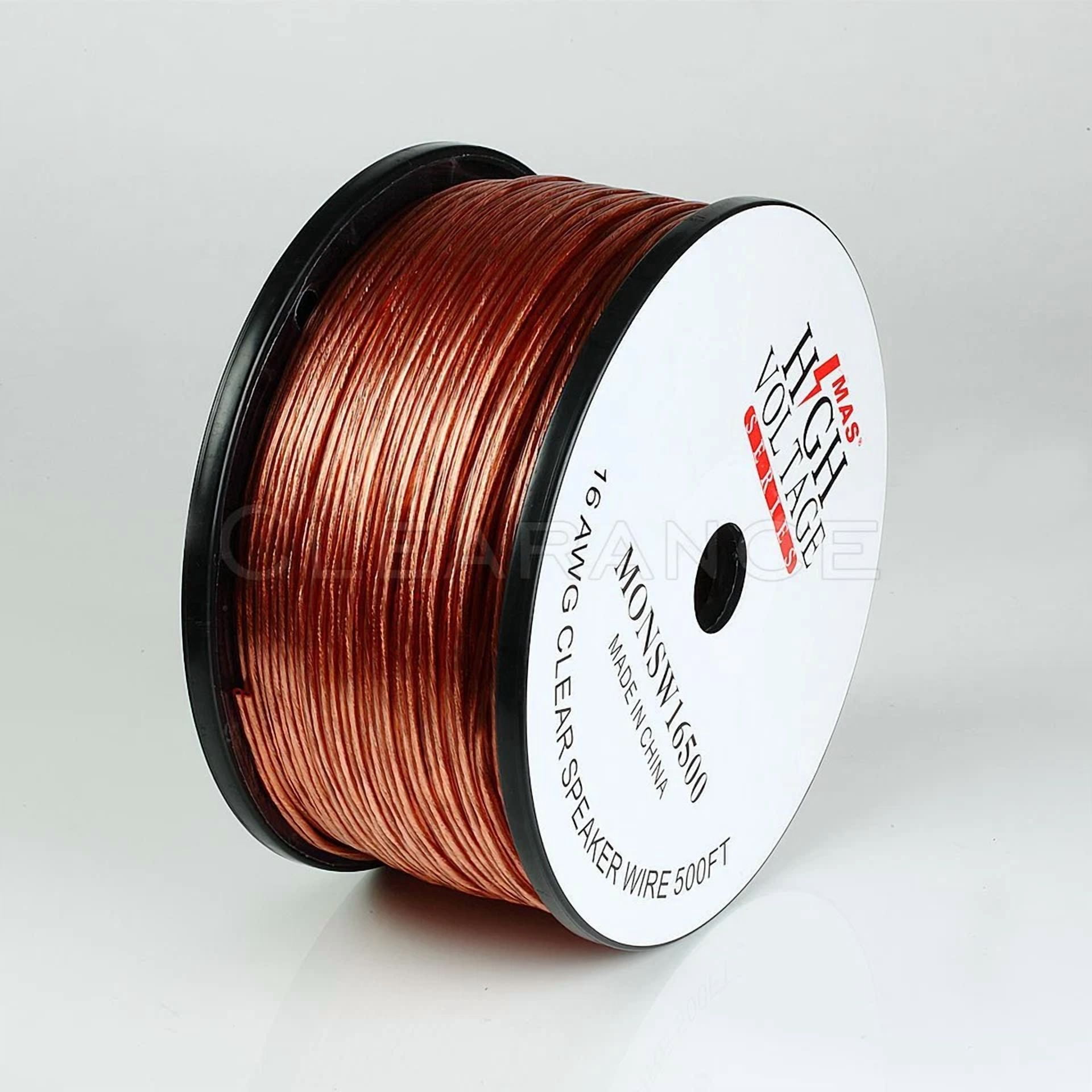 20Ft Car Home Audio Speaker Wire 16 Gauge Audio Speaker Cable 16Awg 20'