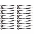 thumbnail image 2 of 20 cables de electrodo a presión negros de 2 pulgadas para máquina de tratamiento digital TENS., 2 of 14