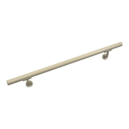 Handrail Kit - Aluminum Handrail Direct CHR Handrail Section with Mounts (14' Length - Sandy Shore)