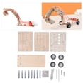 thumbnail image 4 of Modelo De Excavadora, Divertido Juguete De Excavadora DIY Madera De Haya Para La Familia, 4 of 8