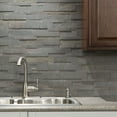thumbnail image 2 of Aspect Peel and Stick Stone Overlay Kitchen Backsplash - Raised Kilnstone (5.9" x 23.6" x 1/4" -1 Pc), 2 of 6