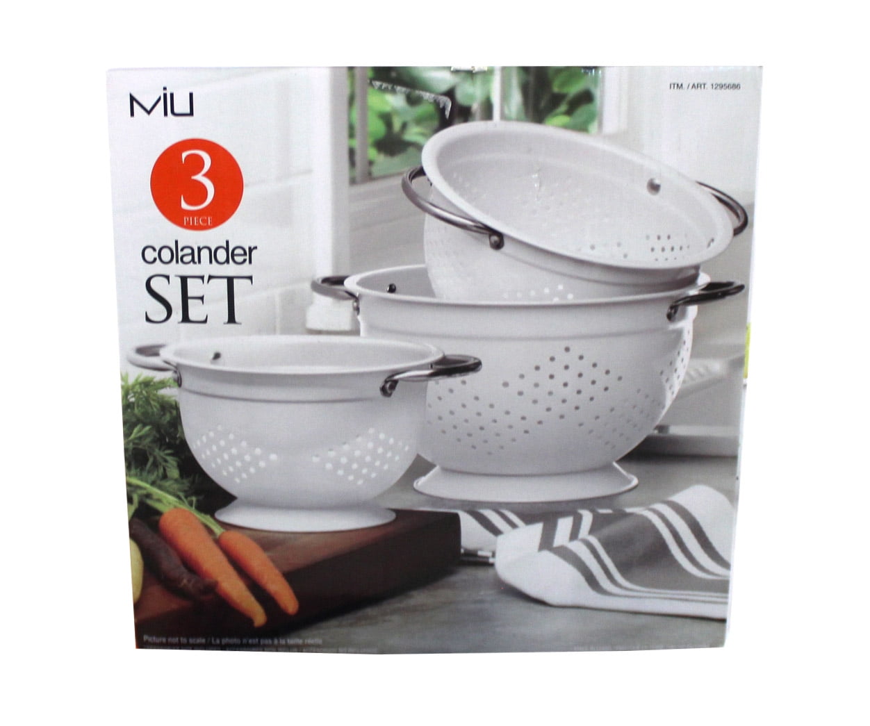 MIU 3 Piece Colander Set