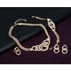 thumbnail image 4 of EeaseMX Conjunto de 4 piezas de joyería de 18 quilates con collar, pendientes, pulsera y anillo de diamantes de imitación., 4 of 7
