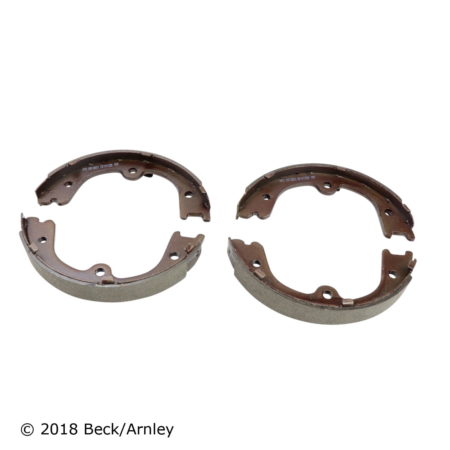 BeckArnley 081-3203 Emergency Brake Shoes