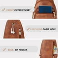 thumbnail image 4 of BOSTANTEN Small Sling Bag for Women Leather Crossbody Bags Fanny Pack Chest Bag for Travel, 4 of 7