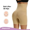 thumbnail image 4 of SHAPERIN Women Waist Trainer Shapewear Tummy Control Body Shaper Shorts Hi-Waist Butt Lifter Thigh Slimmer, 4 of 5