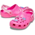 thumbnail image 2 of Crocs Kids Mattel Pink Barbie Classic Clogs, 2 of 6