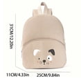 thumbnail image 2 of Miaoju Pink Bear Backpack, Cute 3D Bear Backpack, Travel Daycare Bag, Lightweight Small Bookbag,, 2 of 4