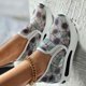 thumbnail image 5 of Amzcrzy Zapatos de mujer,Zapatos de mujer,Zapatillas de mujer, Zapatos de malla para mujer, con punta de bizcocho, suela gruesa, cuñas, zapatos casuales Sandalias Mujer Zapatillas De Casa, 5 of 7